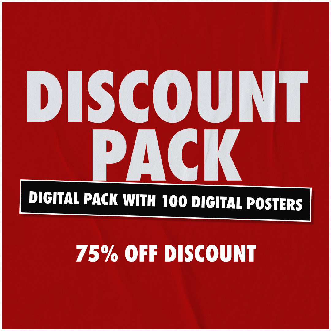1,350,000 More - Discount Pack At 75% OFF! [Digital Pack With 100 Digital Posters]