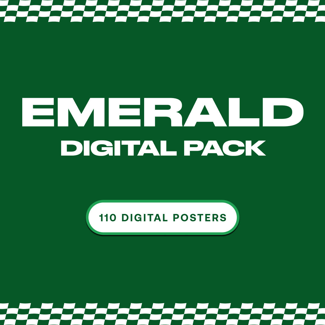 Emerald Digital Pack [110 Digital Posters]