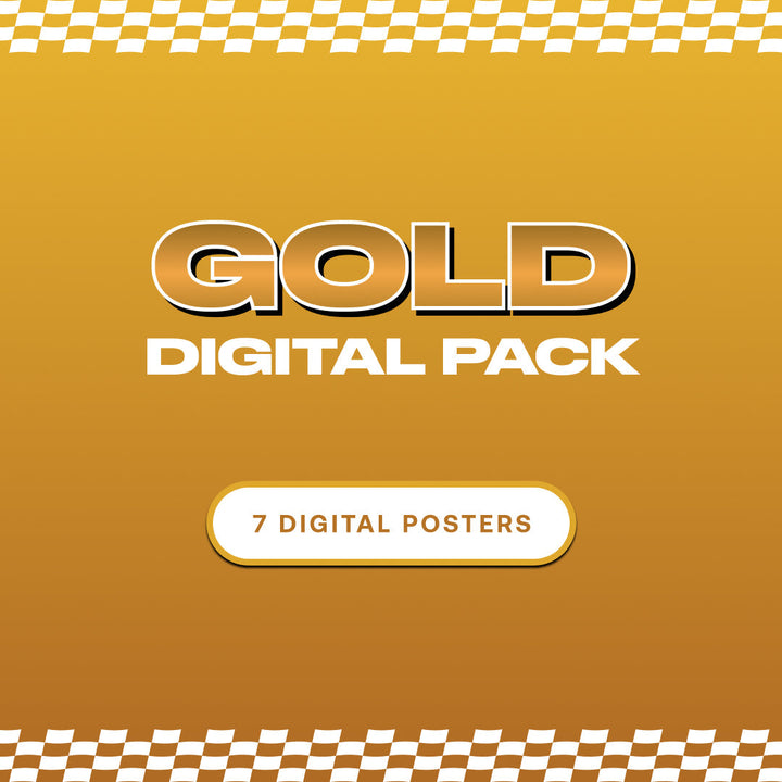 Gold Digital Pack [7 Digital Posters] (RP)