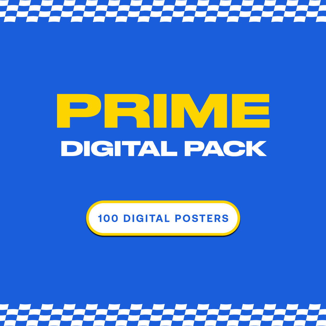 Prime Digital Pack [100 Digital Posters]